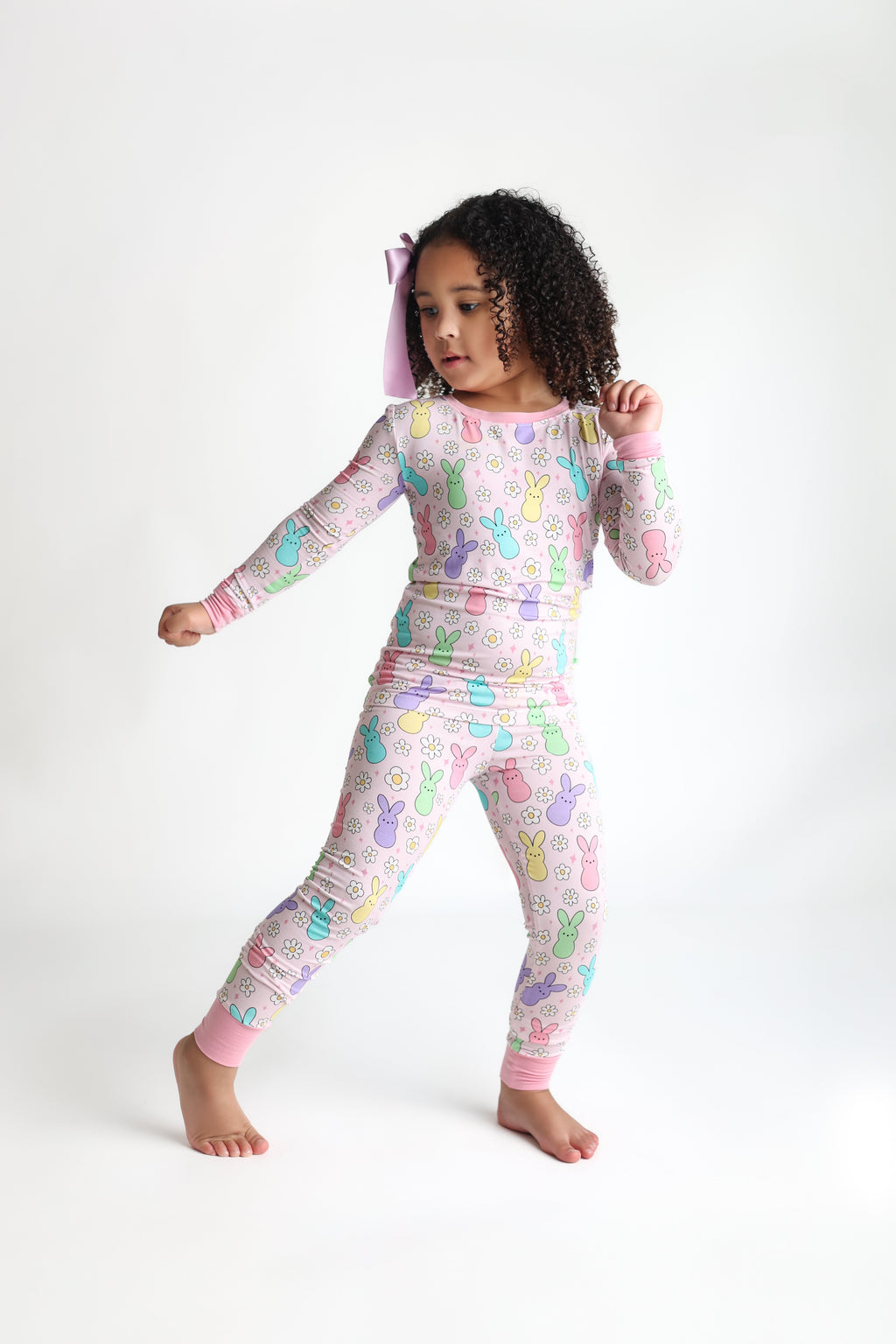 Bunnies | Two-Piece Bamboo Pajama Set
