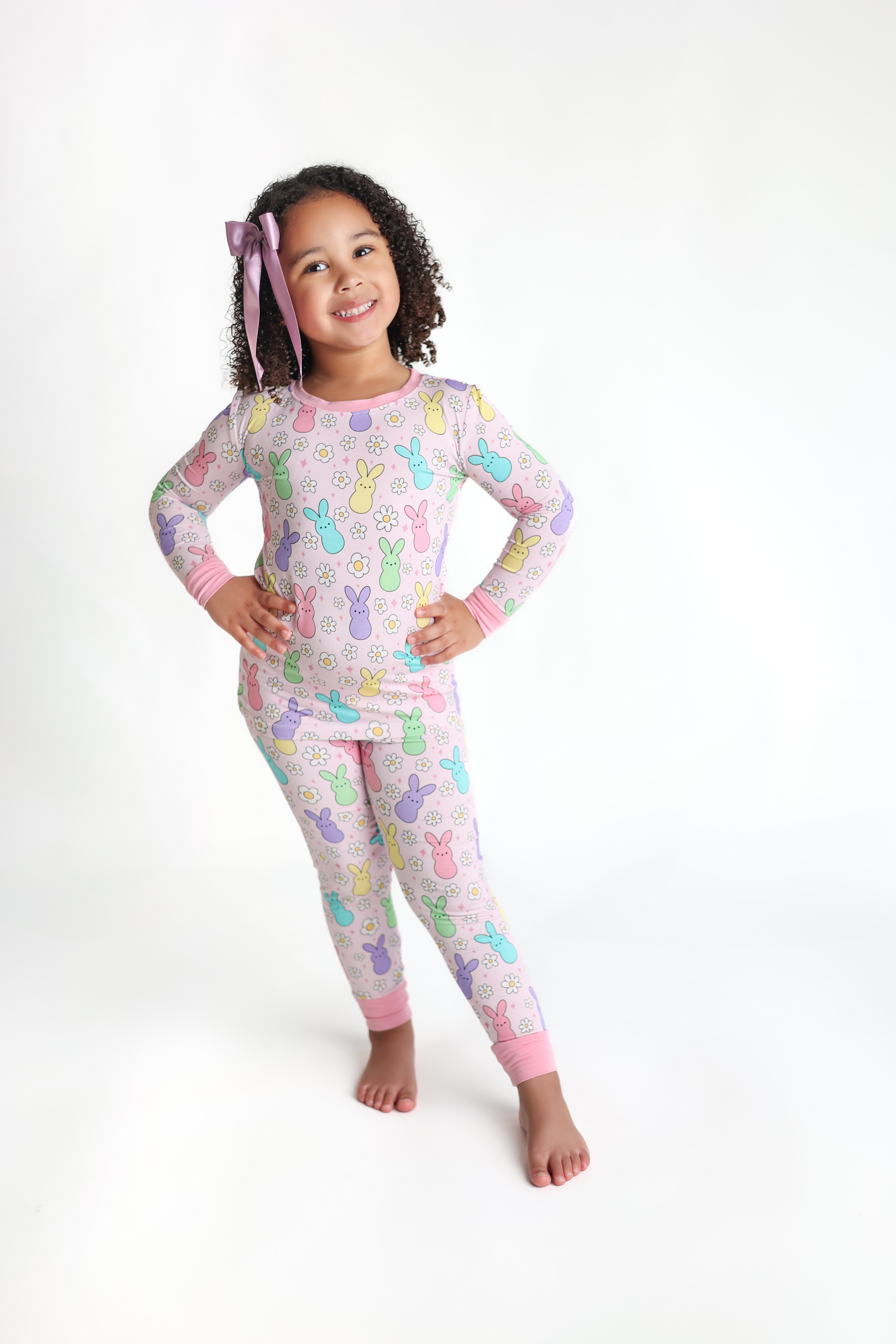 Bunnies | Two-Piece Bamboo Pajama Set