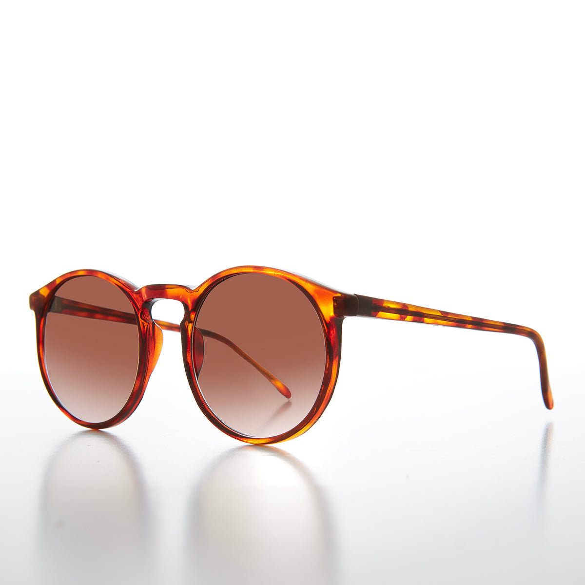 Round Schoolboy Vintage Sunglasses - Bonita