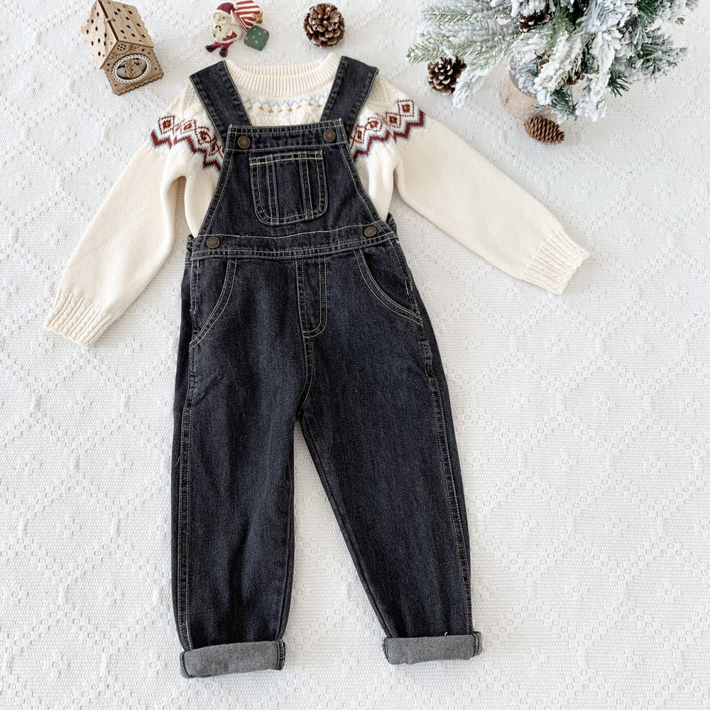 Baby Fair Isle Christmas Knit Sweater | NCS