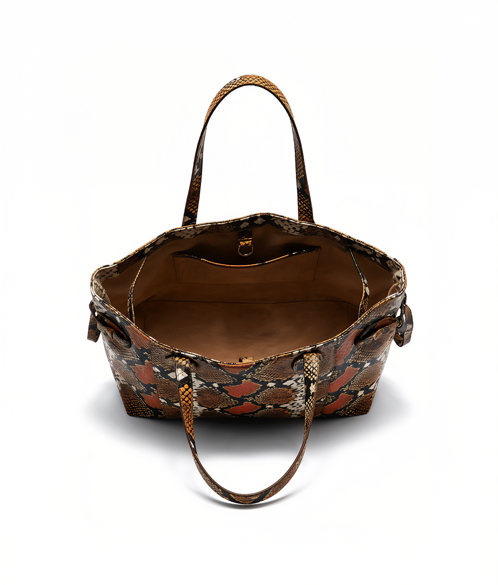 Barbara in Sahara Leather