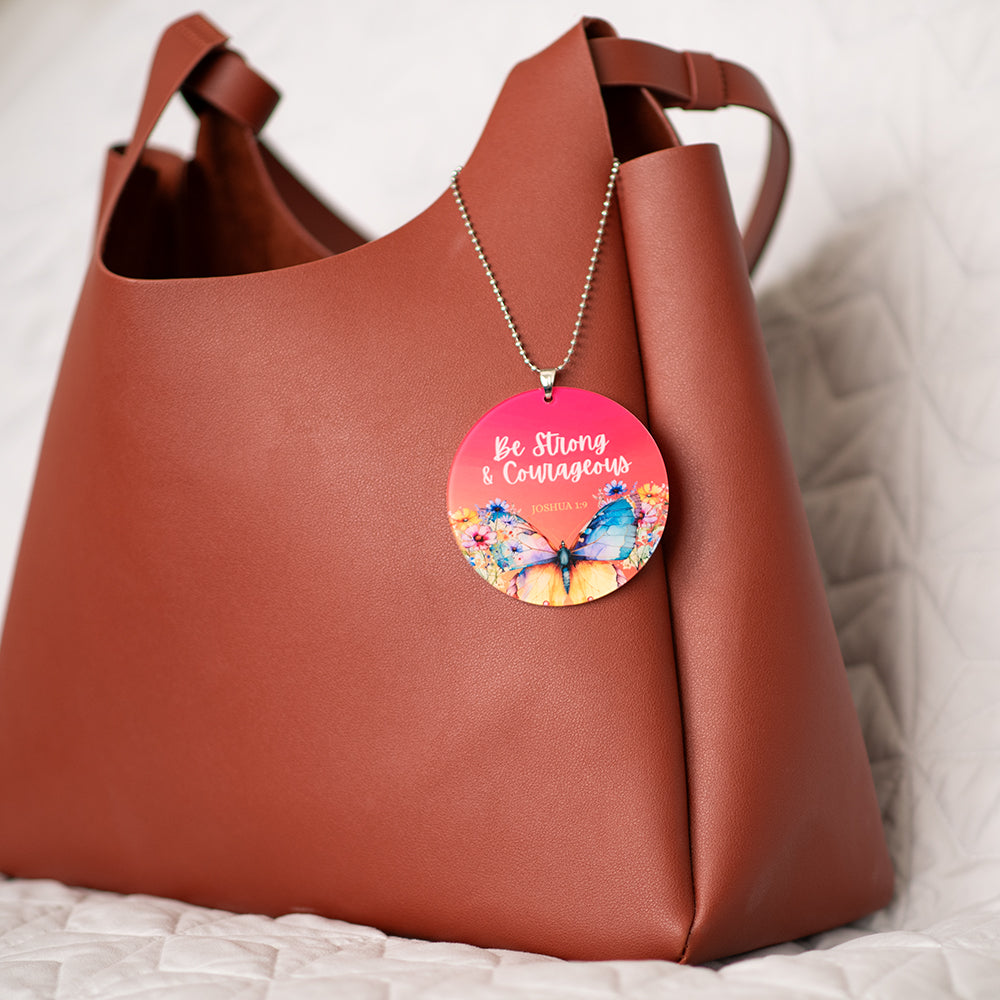 Be Strong Key Chain, Rearview Mirror Ornament