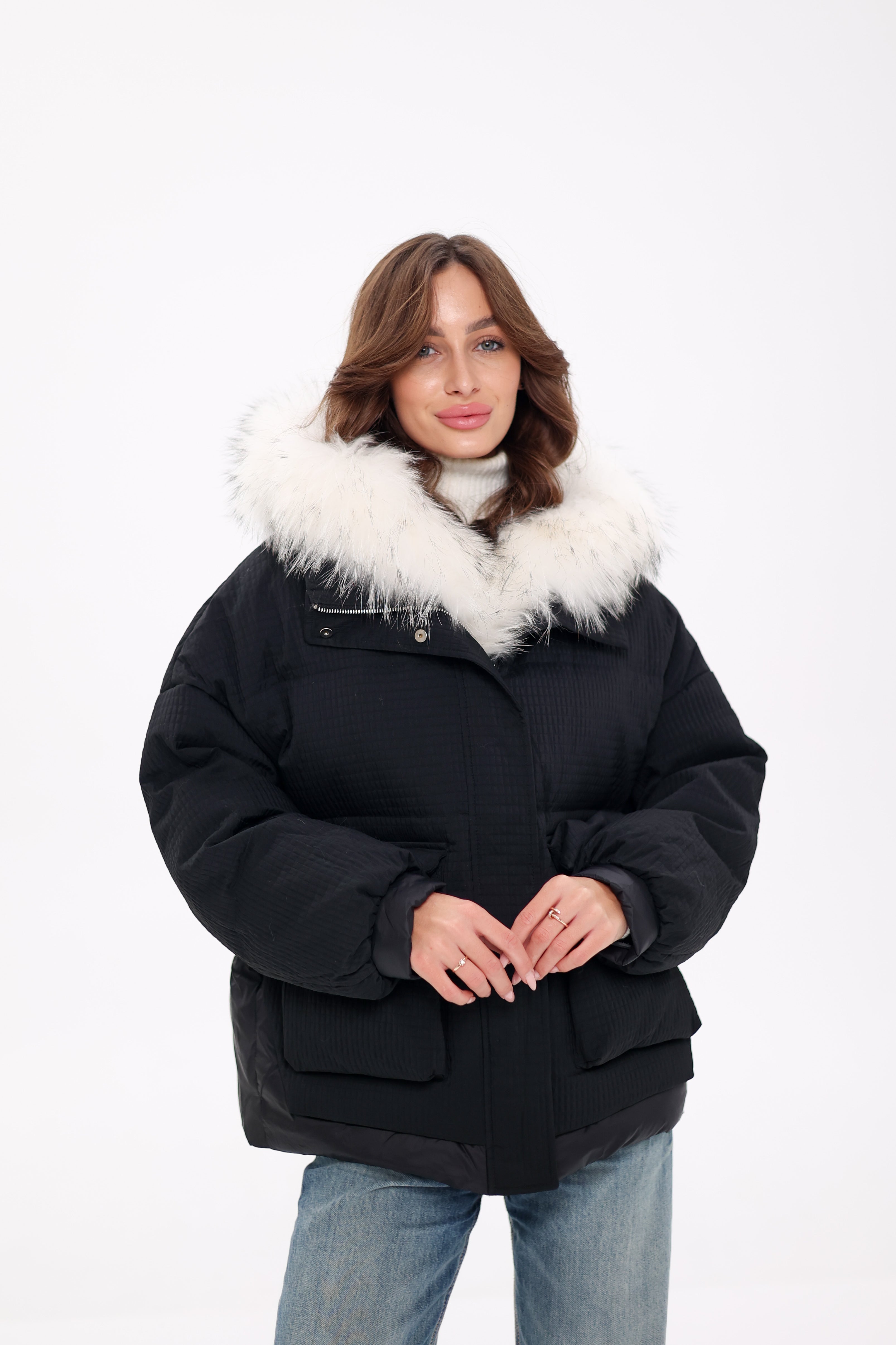Genuine Fur Down Fill Parka