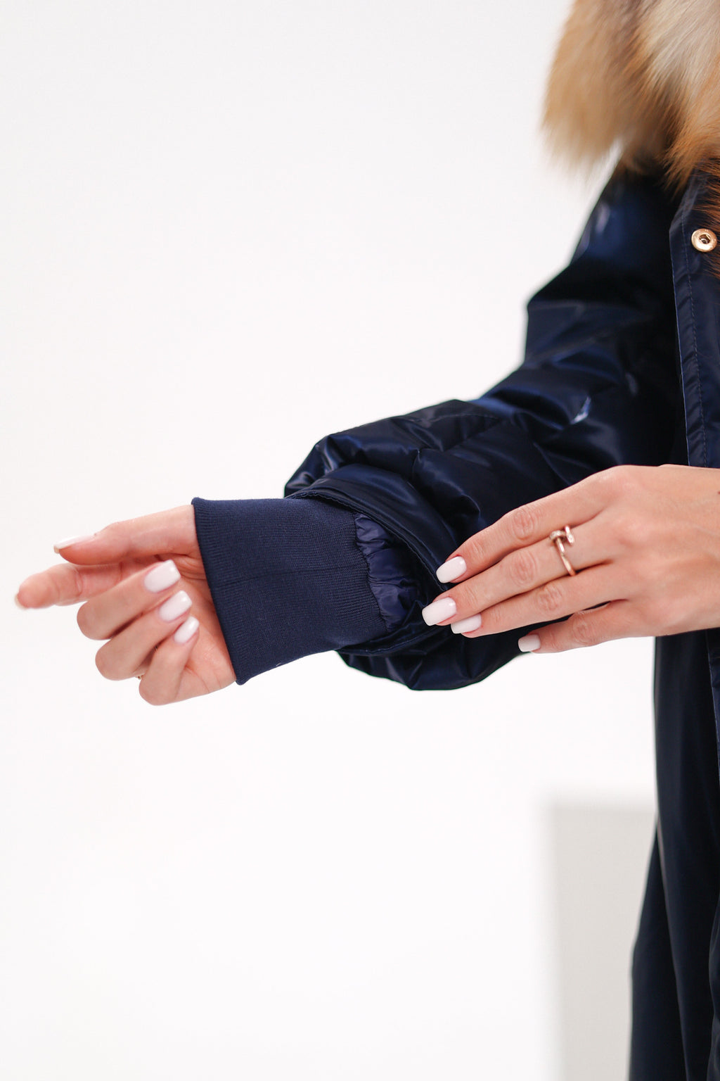 Genuine Red Fox Premium Down Fill Vinyl Parka