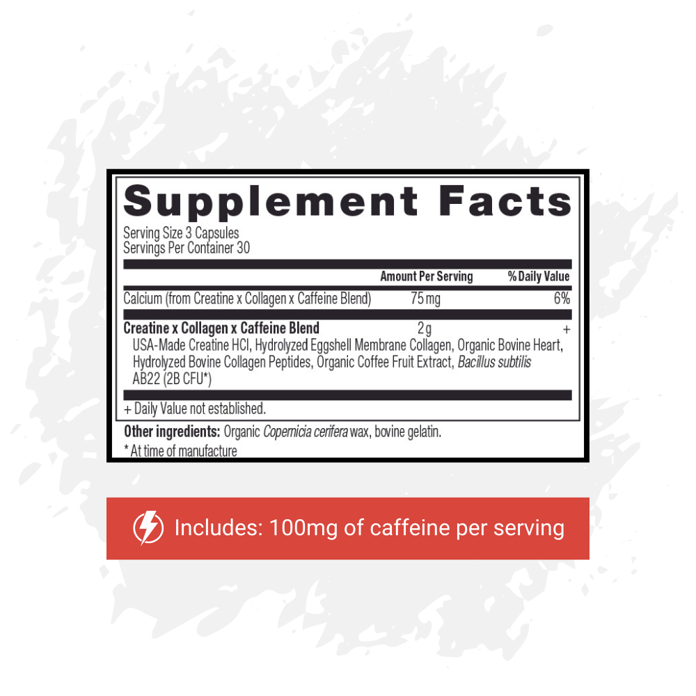 CREATINE X COLLAGEN X CAFFEINE