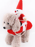 Christmas Dog Costume – Santa Riding Reindeer Style | NCS