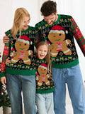 Christmas Gingerbread Fair Isle Colorblock Sweater | NCS