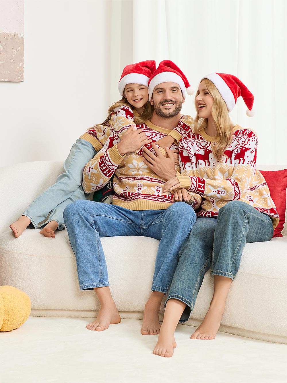 Christmas Reindeer Fair Isle Sweater | NCS