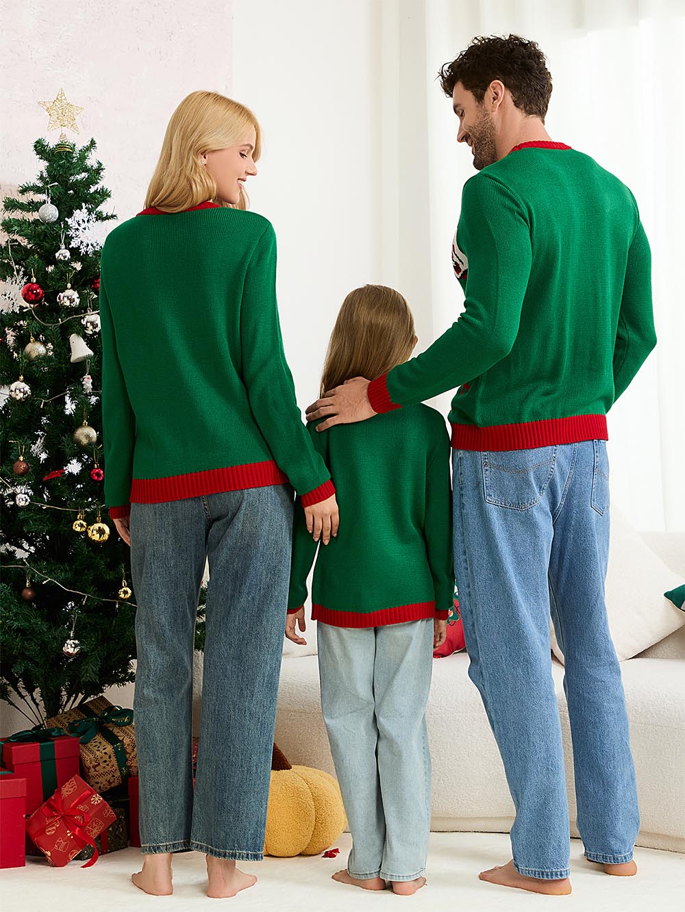 Christmas Reindeer Pattern Sweater | NCS