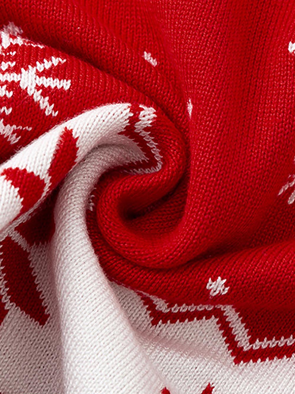 Christmas Reindeer Jacquard Family Matching Sweater | NCS