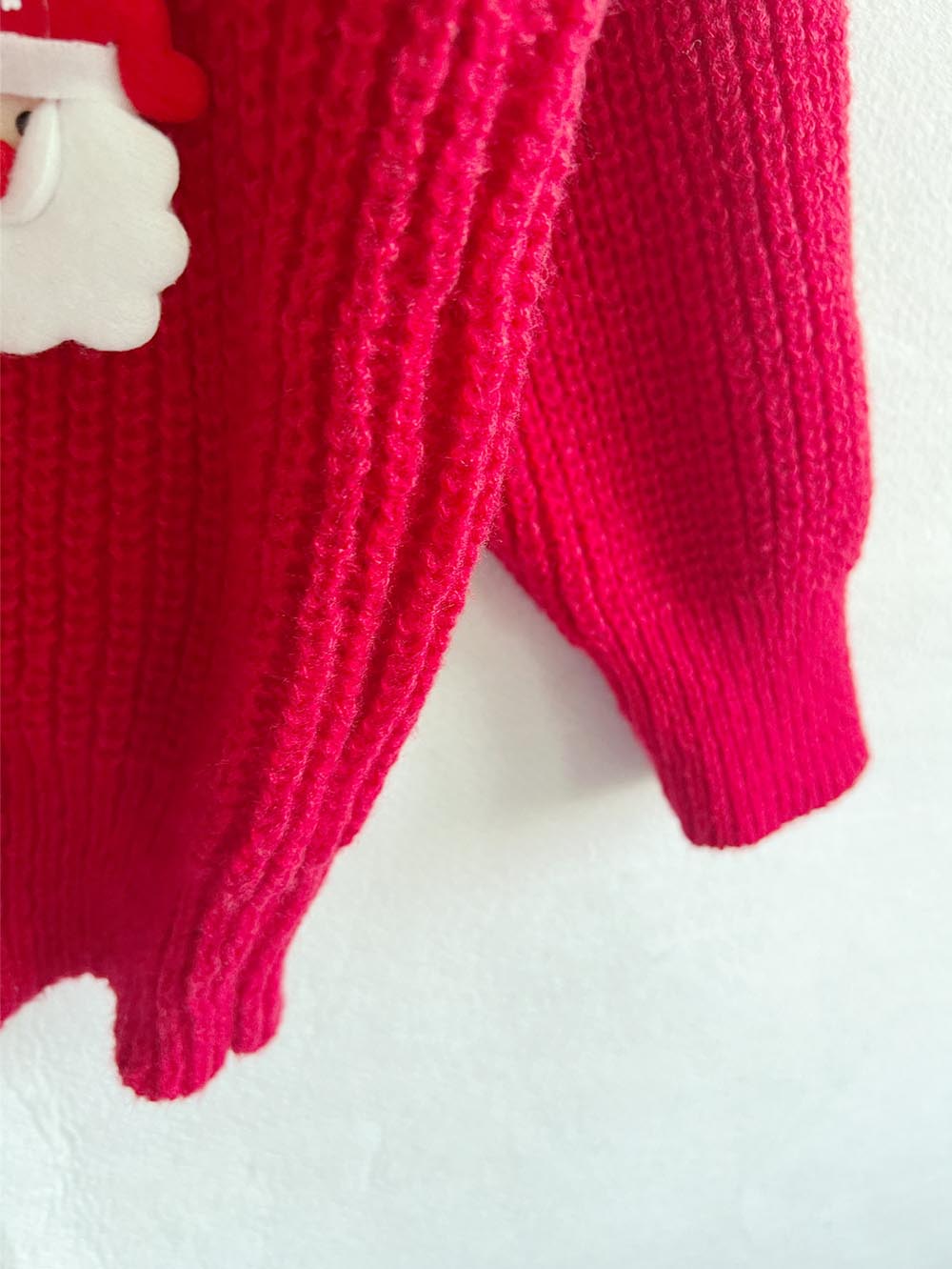 Cute 3D Santa Claus Christmas Knit Sweater | NCS