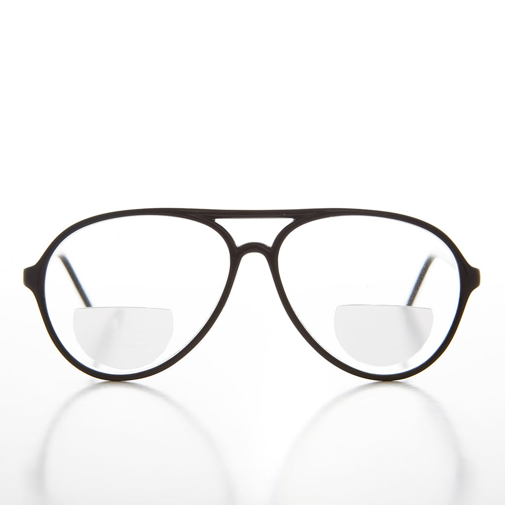 Simple Bifocal Aviator Reading Glasses - Duece