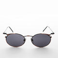 Oval Punk Grunge Steampunk Vintage Sunglass - Dieselgoth