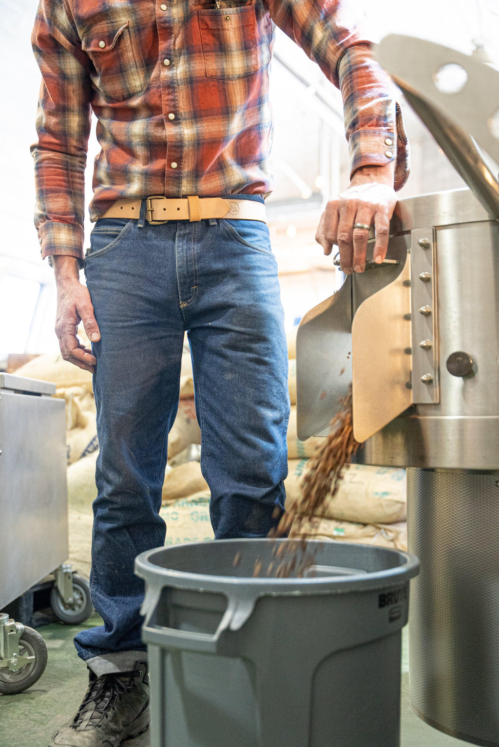 Antique Brass Roller Buckle Belts