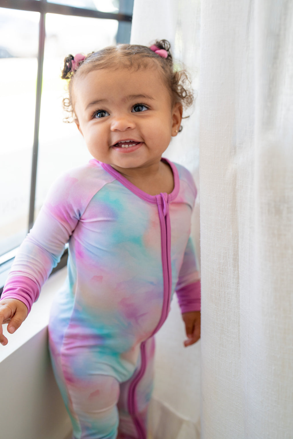 Cotton Candy Tie Dye | Convertible Bamboo Zippy