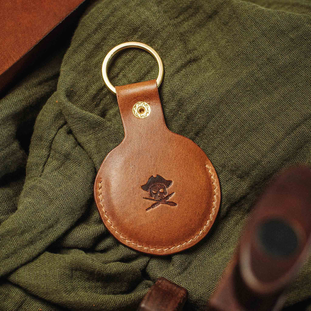 Challenge Coin Keychain - Peso Pocket v5 | EDC Leather Coin Holder