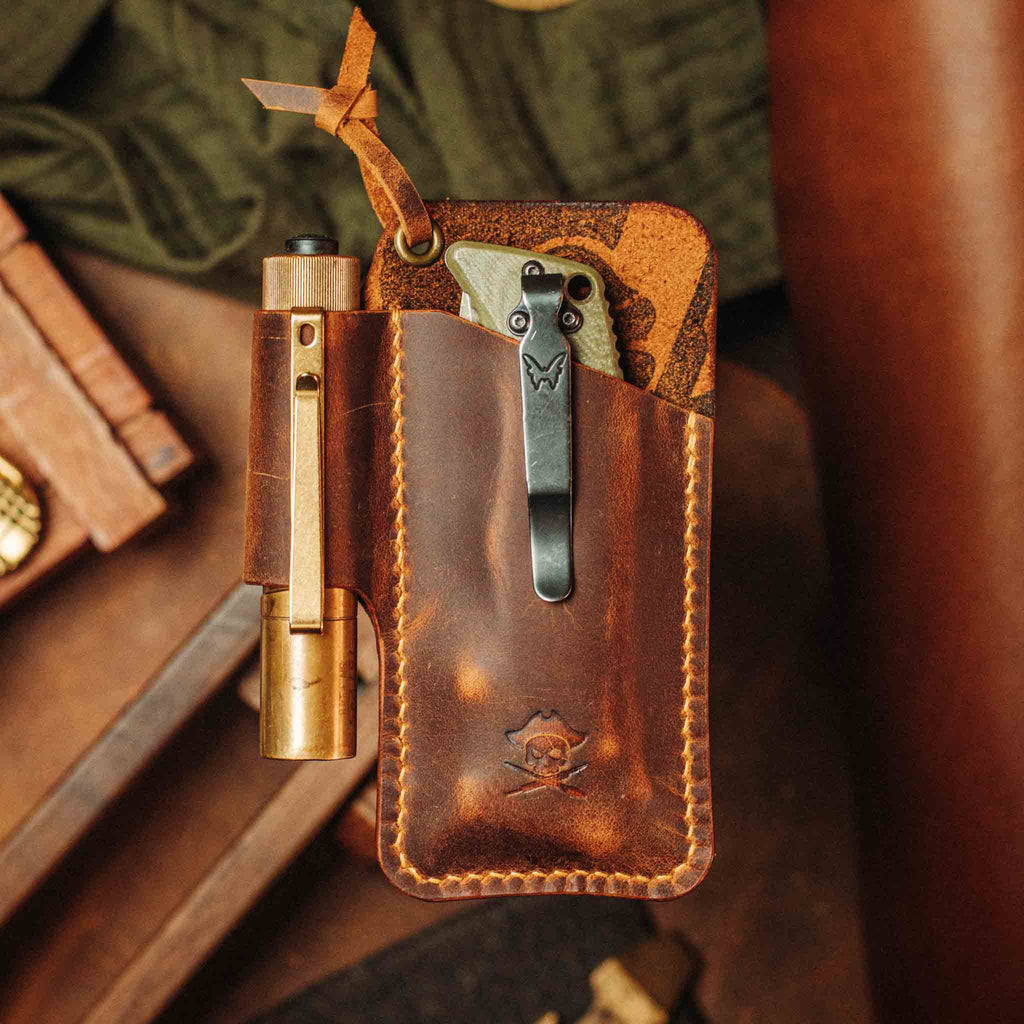 Knife Sheath - Sailor | Leather EDC | Pocket Knife Holder