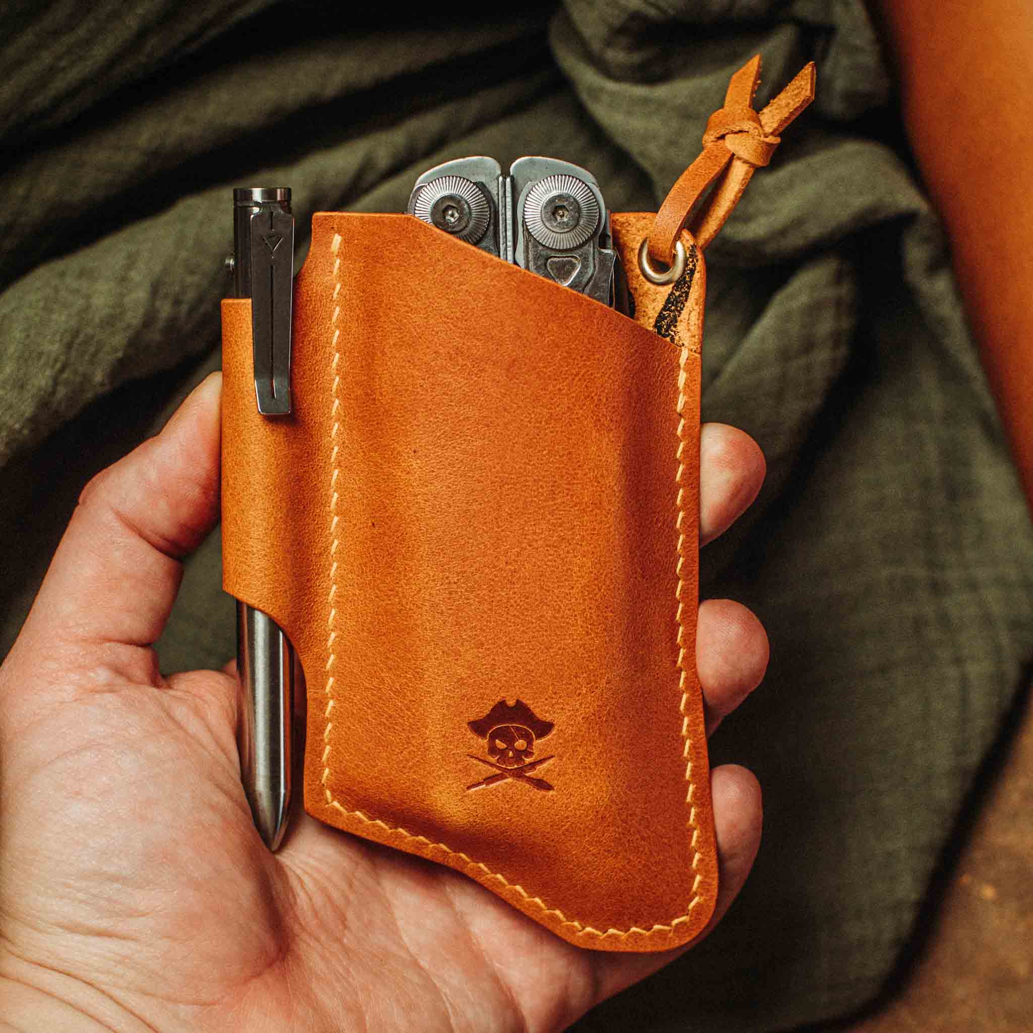 Knife Sheath - Sailor v3 | Leather EDC | Pocket Knife Holder