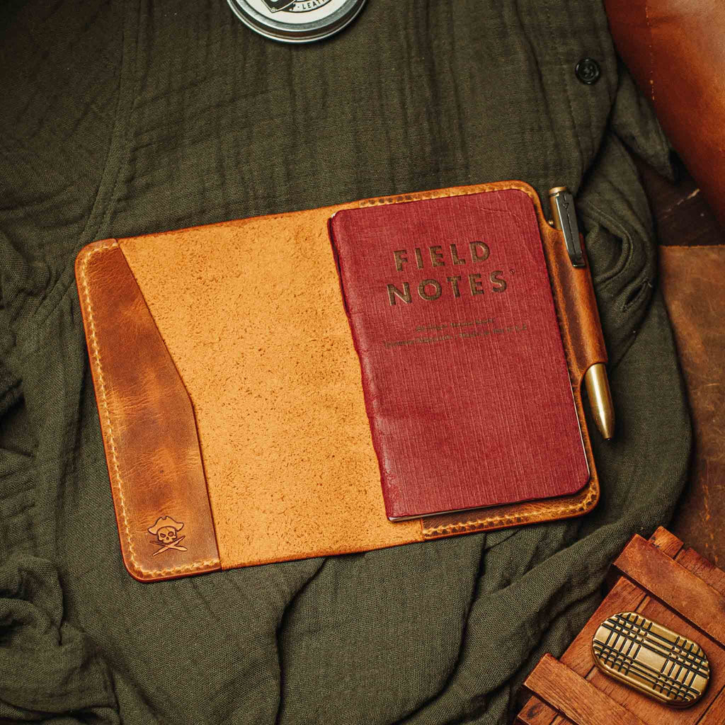 Field Notes Cover - Navigator | Leather Journal Holder | EDC