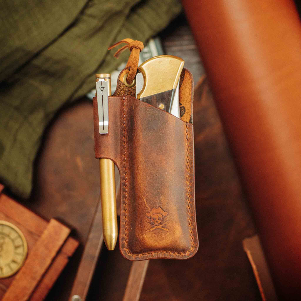 Knife Sheath - Sailor | Leather EDC | Pocket Knife Holder