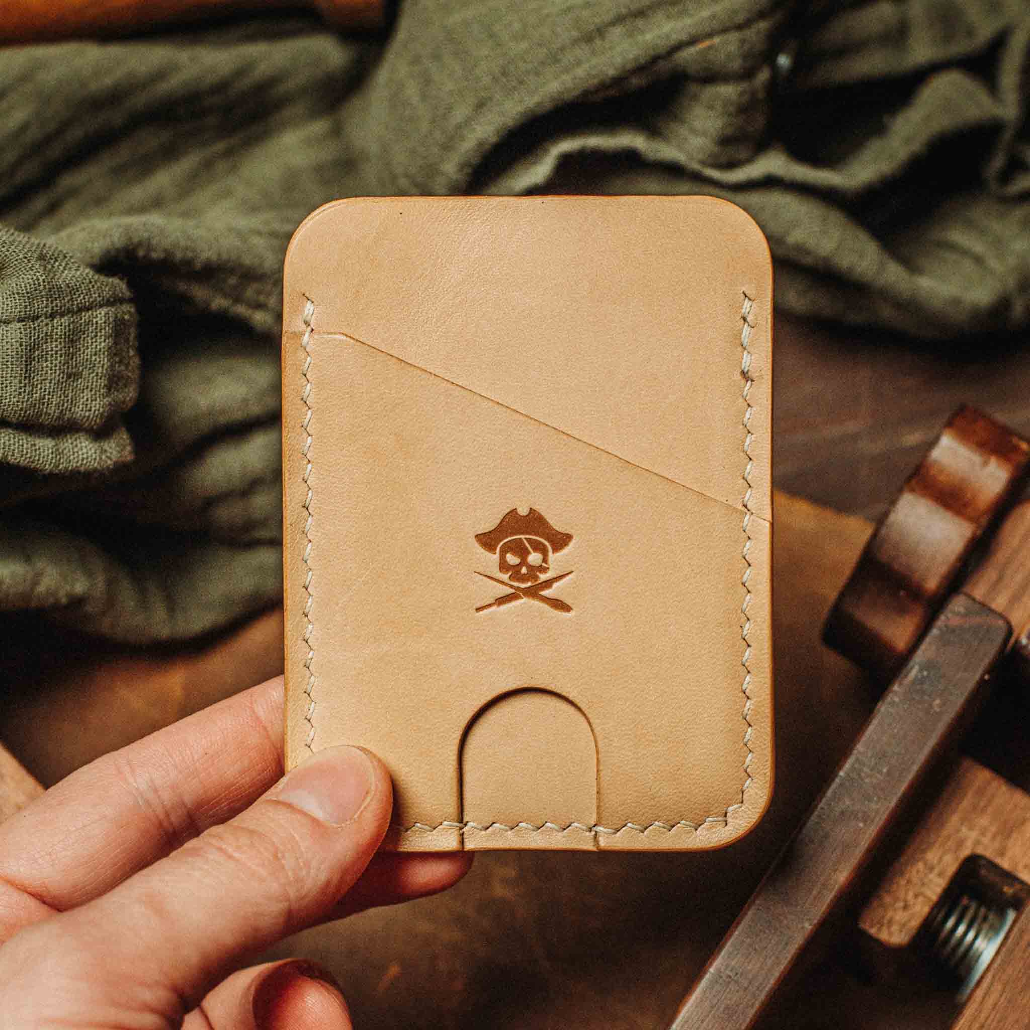 Minimalist Leather Wallet - Boatswain v4 | Slim Card Holder | EDC