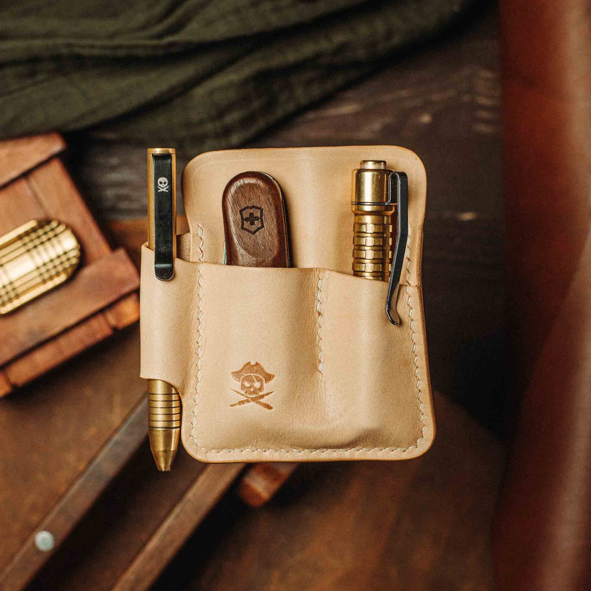 EDC Pocket Organizer - First Mate | Leather Pocket Carrier