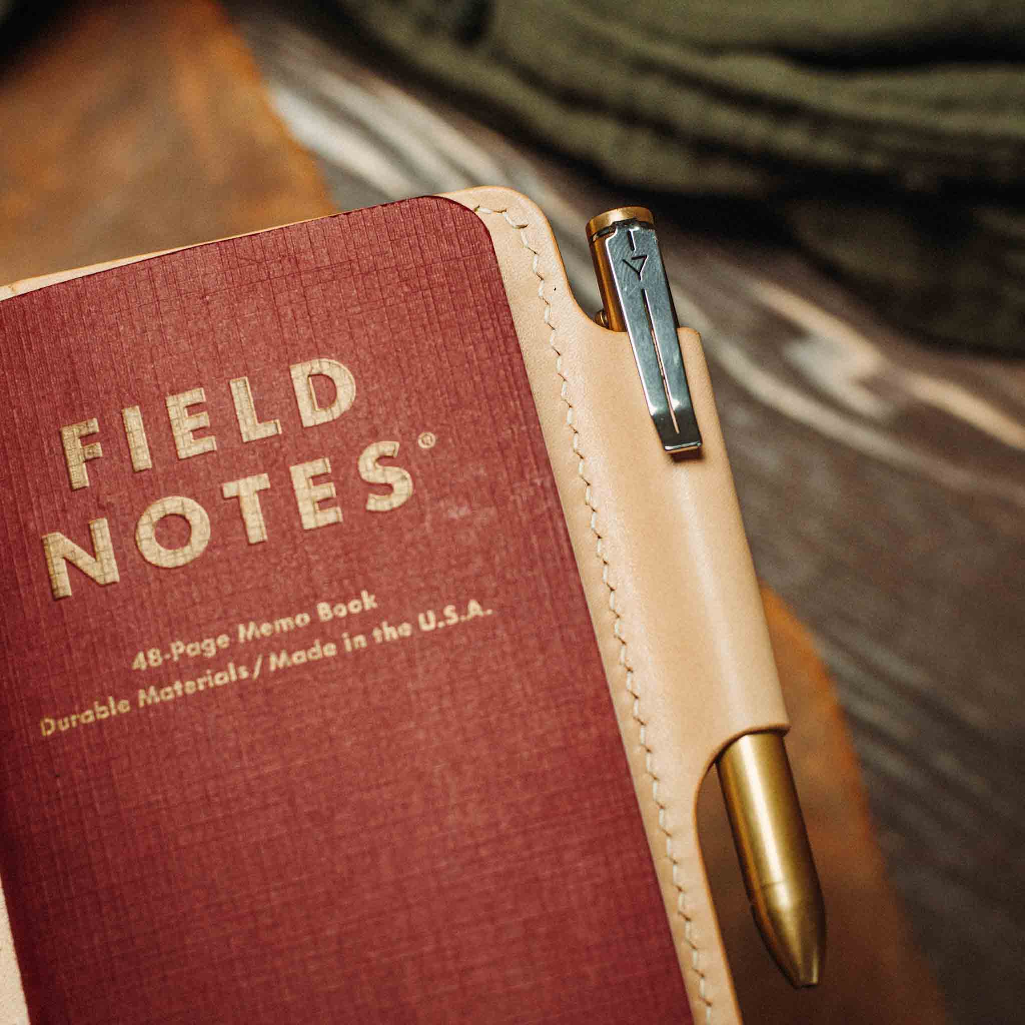 Field Notes Cover - Navigator | Leather Journal Holder | EDC