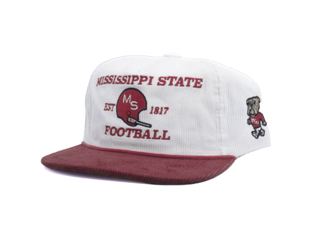 White Corduroy Mississippi State Football