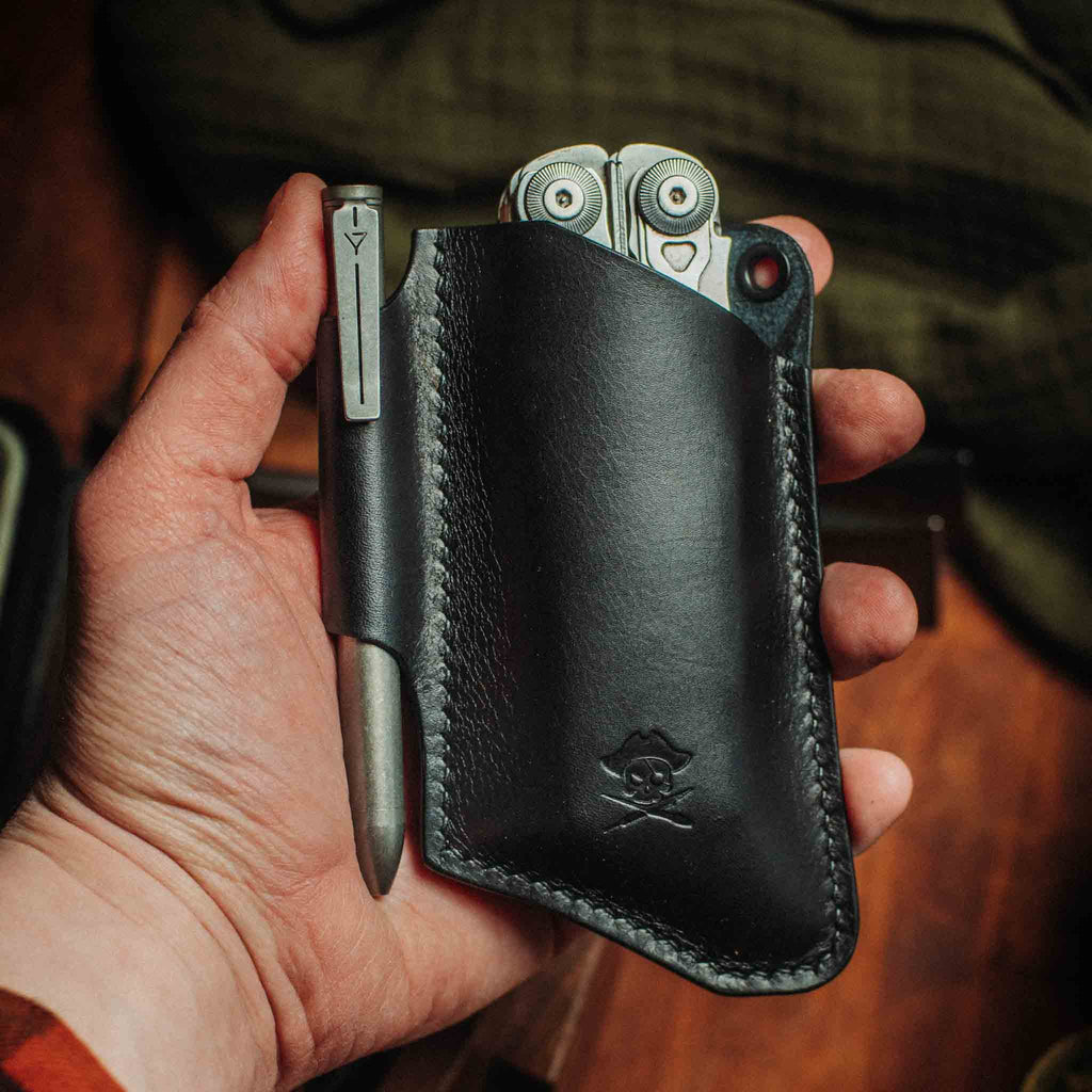 Knife Sheath - Sailor v3 | Leather EDC | Pocket Knife Holder