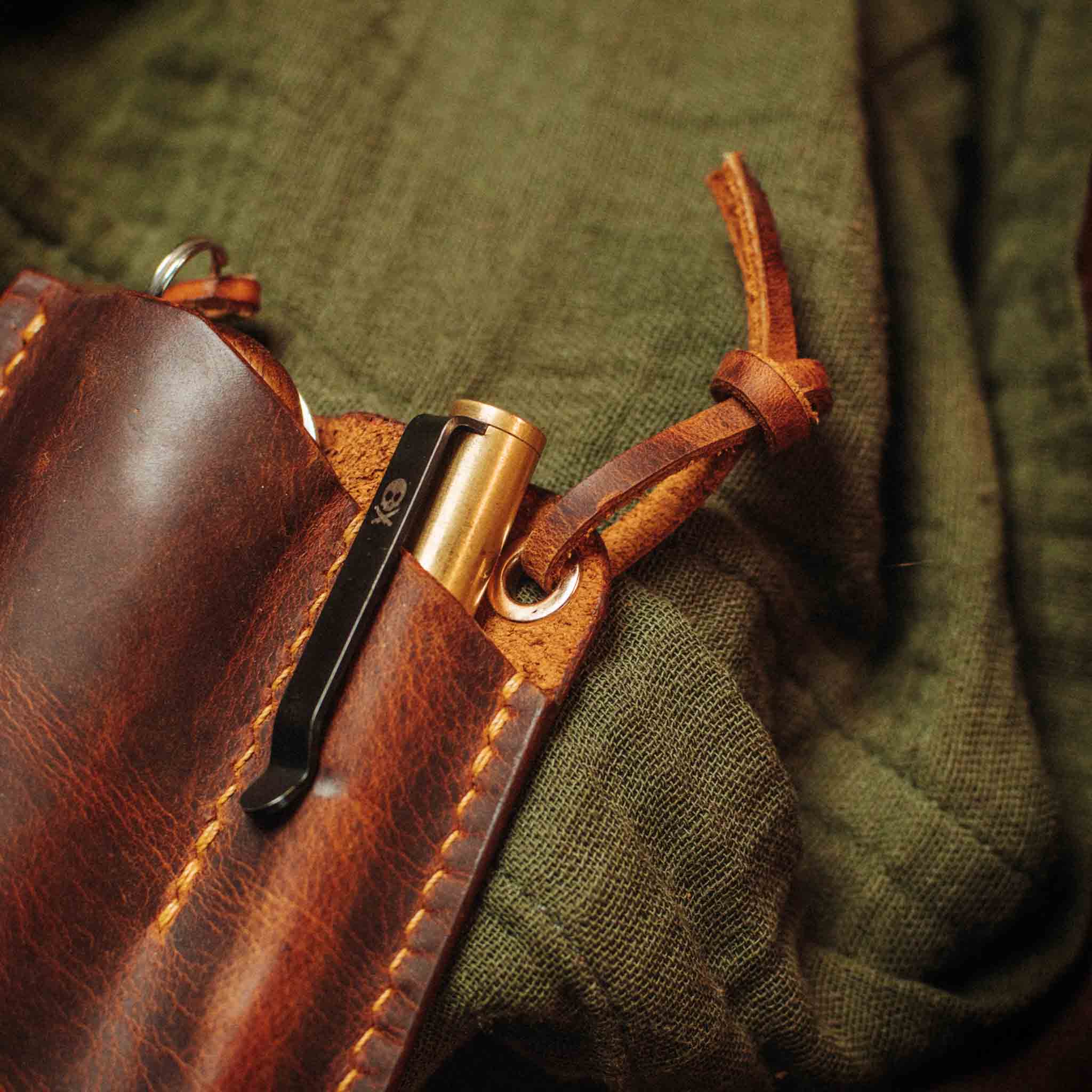 EDC Pocket Organizer - First Mate v3 | Leather Pocket Carrier