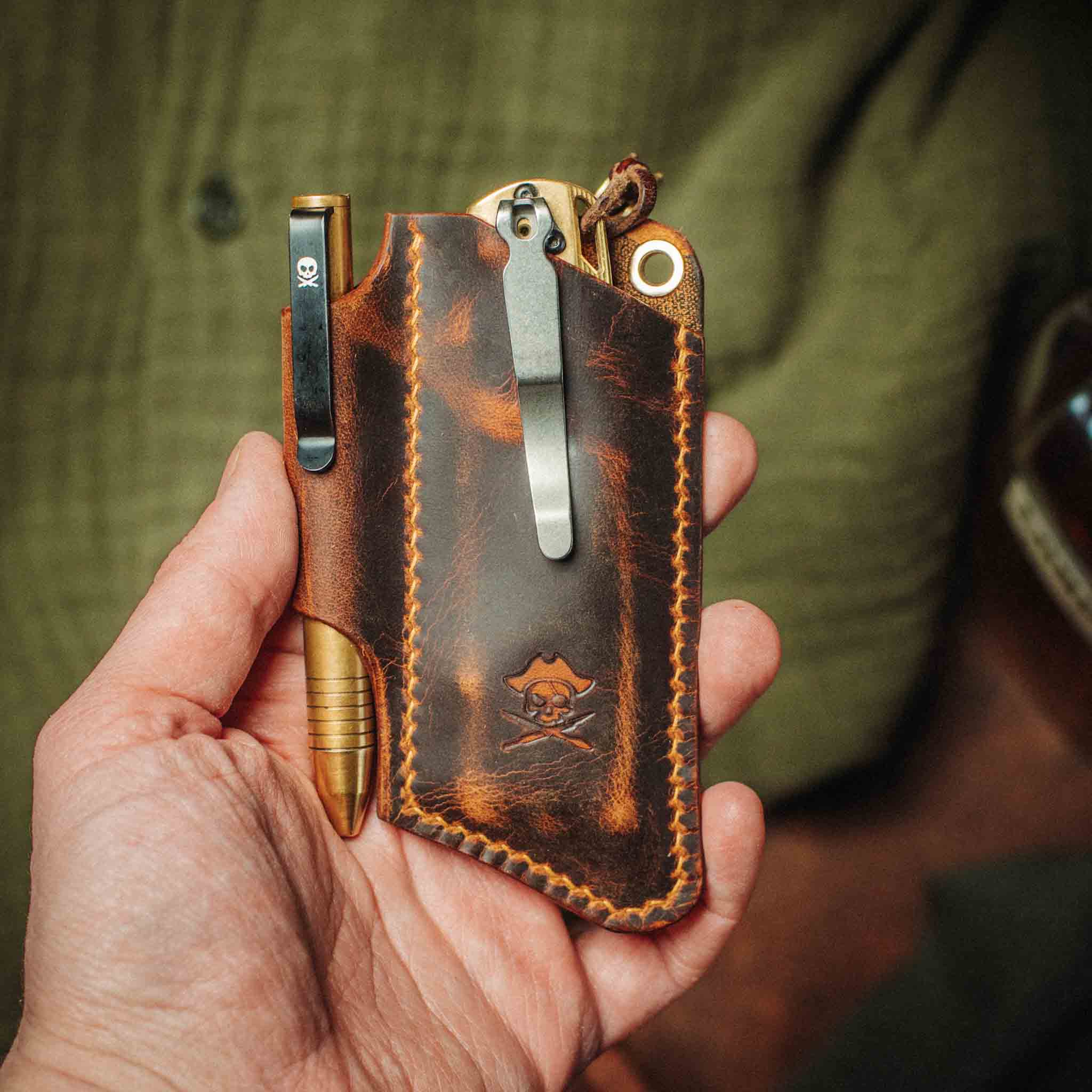 Knife Sheath - Sailor v3 | Leather EDC | Pocket Knife Holder