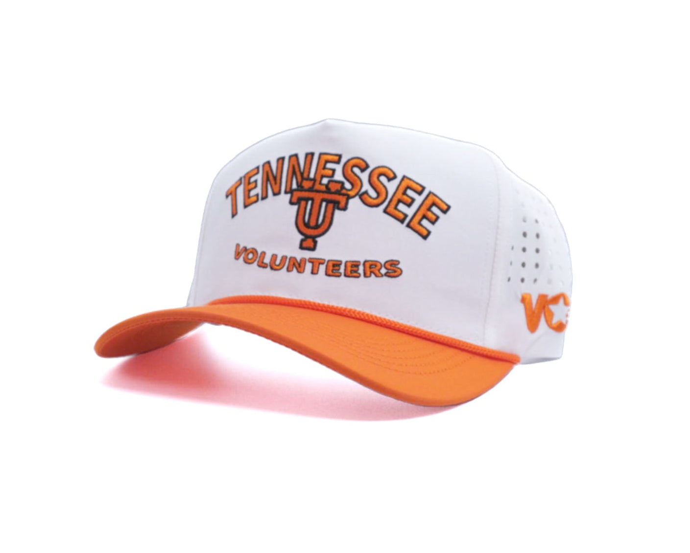 Athletic Interlocking UT White w/ Vols Star side patch