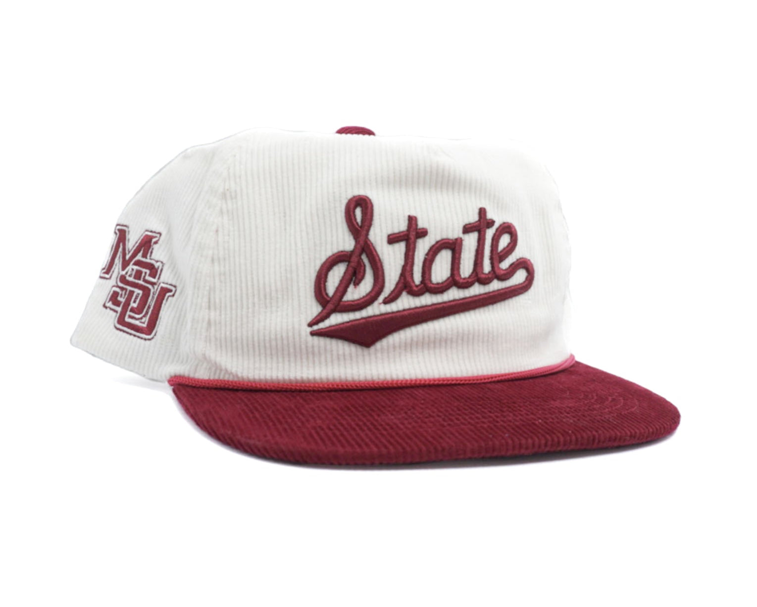 Corduroy Script State W/ MSU Sidepatch
