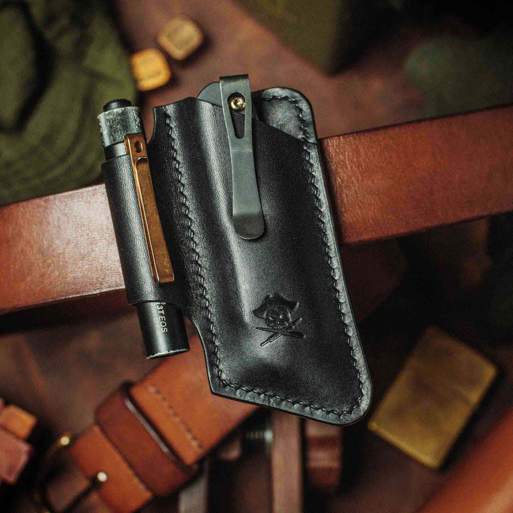 Belt Knife Sheath - Sailor v4 | Leather EDC | Knife Holder