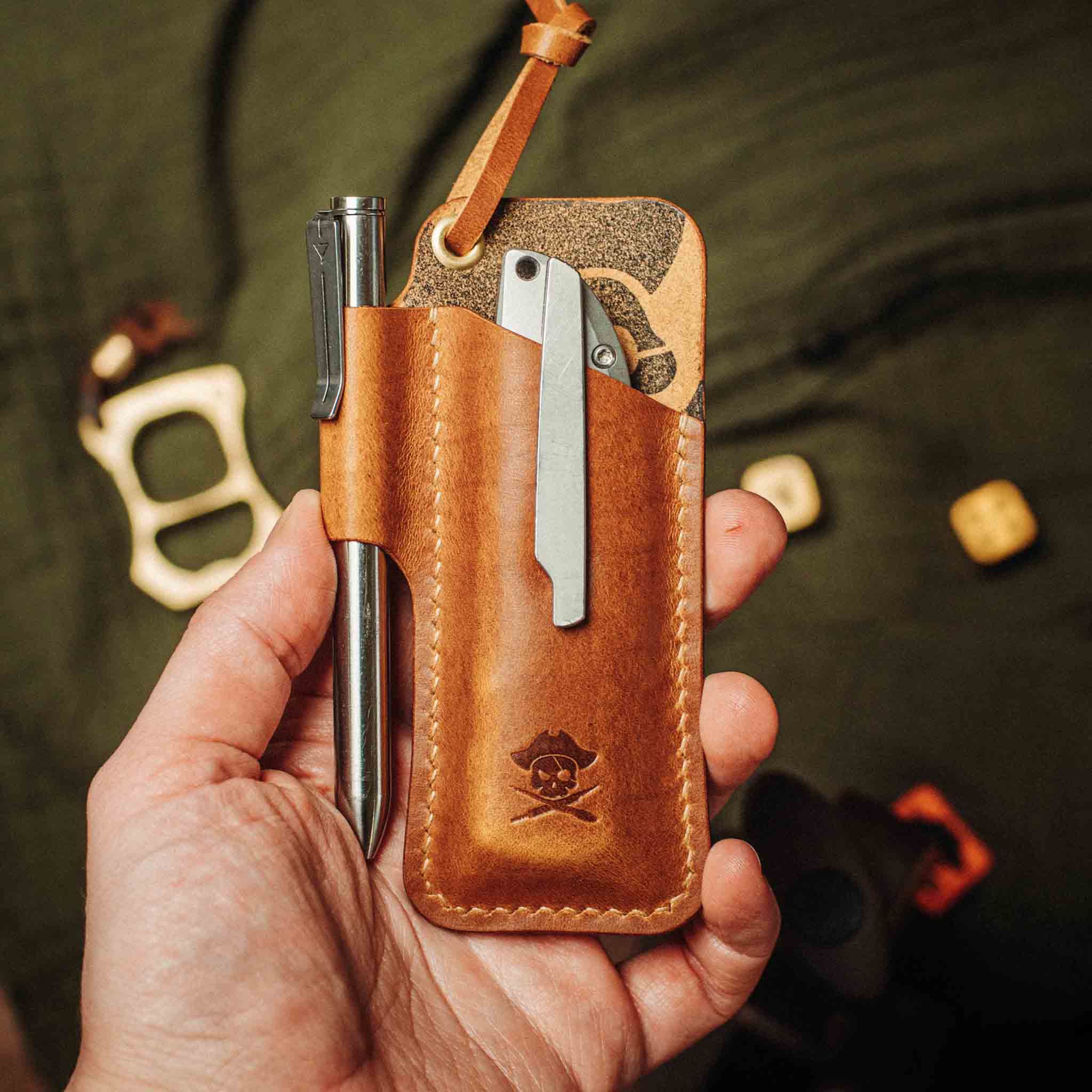 Knife Sheath - Sailor | Leather EDC | Pocket Knife Holder