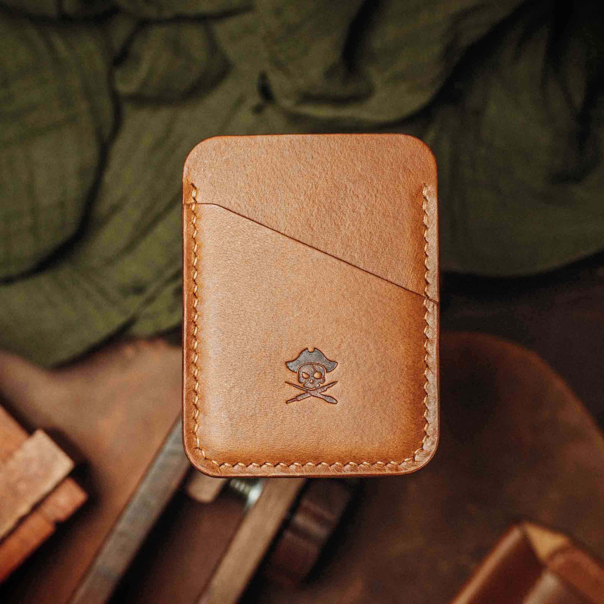 Slim Leather Wallet - Boatswain v3 | Minimalist Card Holder | EDC