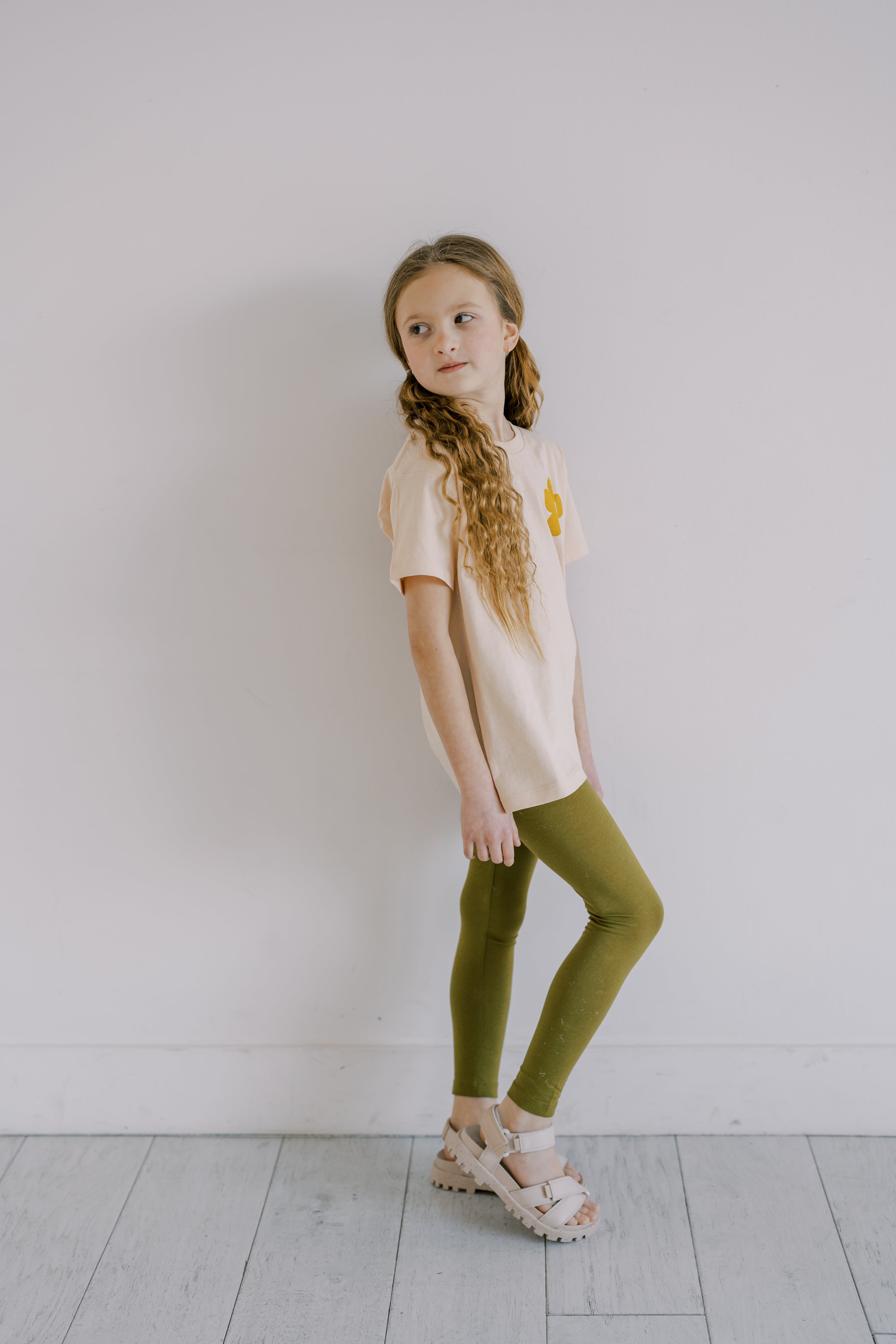 Baby Fir Green Leggings