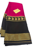 120gm Pure Mysore Silk Saree With Bentex Border