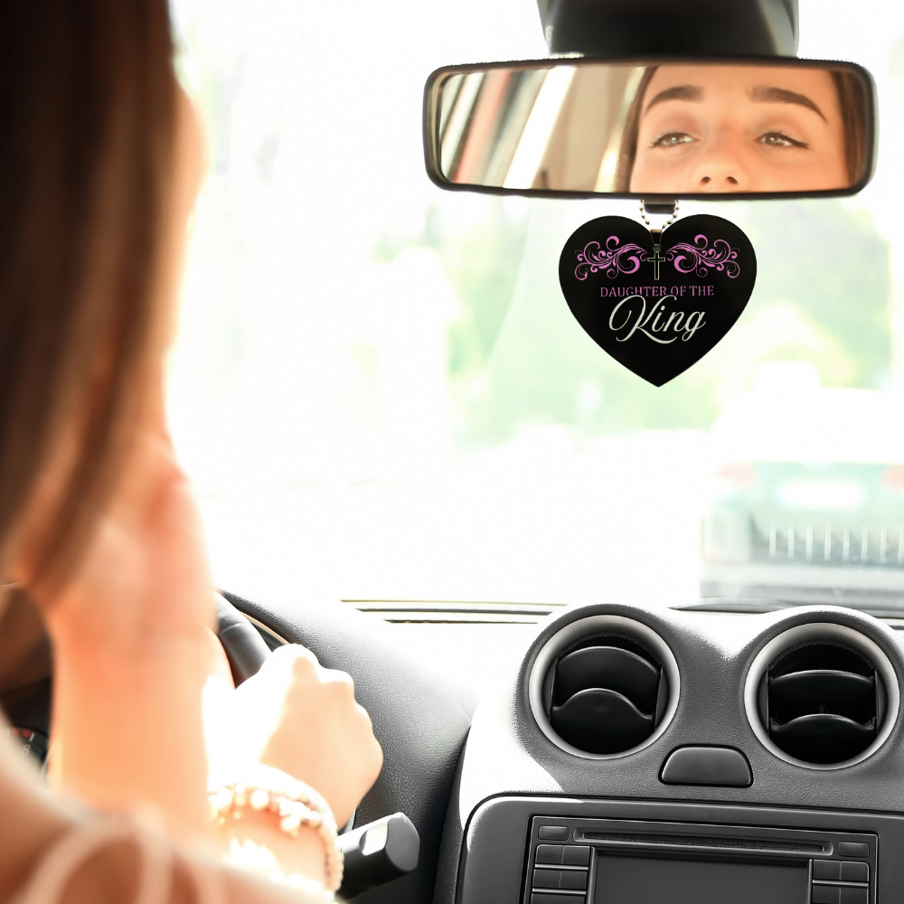 Daughter Key Chain, Rearview Mirror Ornament