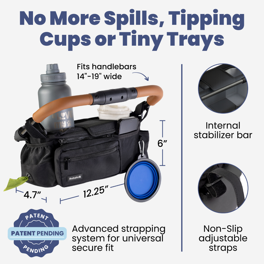 Dog Stroller Caddy Organizer