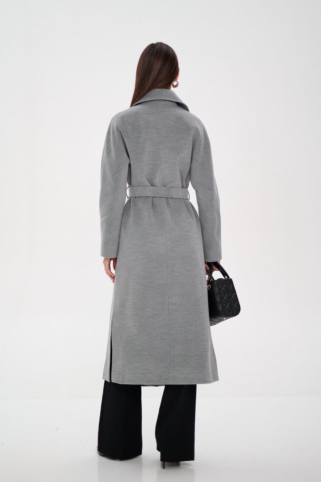 Cambridge Comfort Wraparound Wool Cashmere Coat