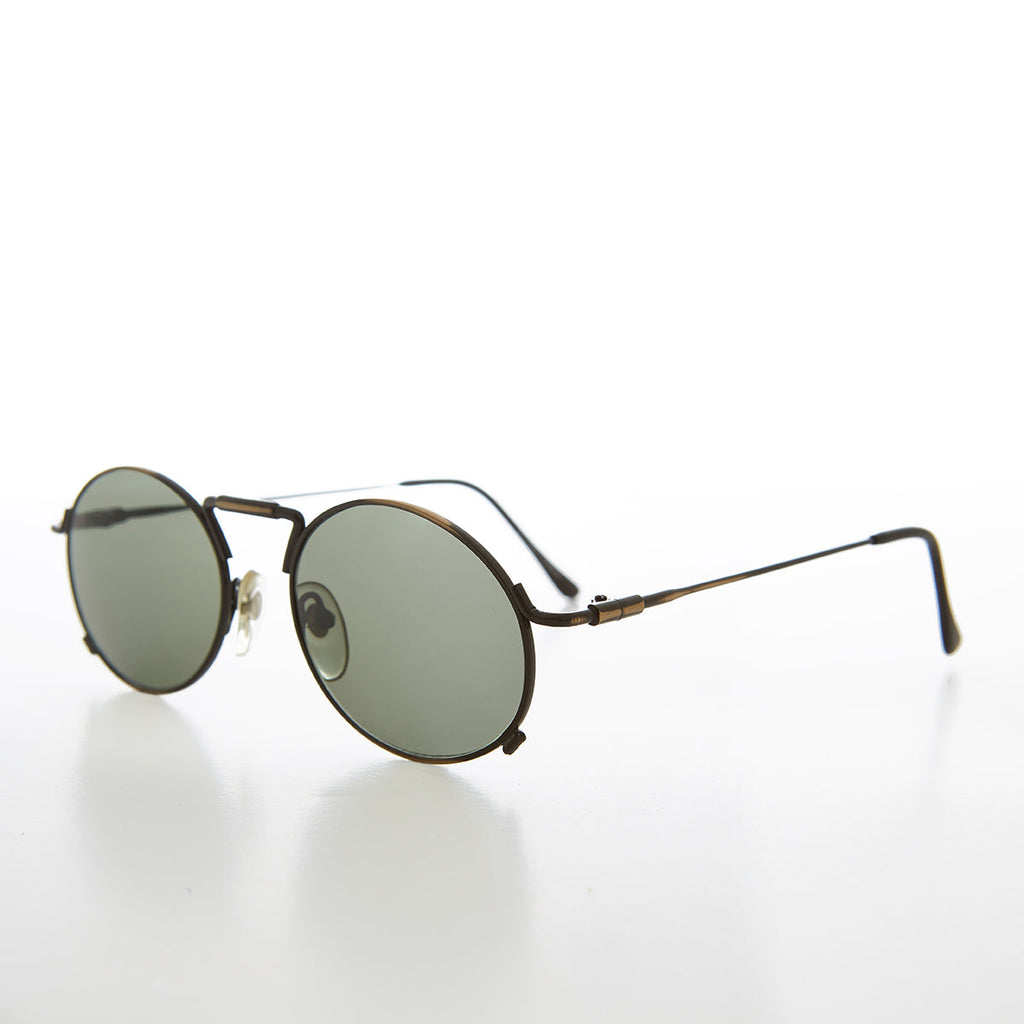 Metal Industrial Steampunk Vintage Sunglass - Eben