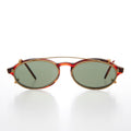 Clip on Aviator Vintage Sunglass - Eckert