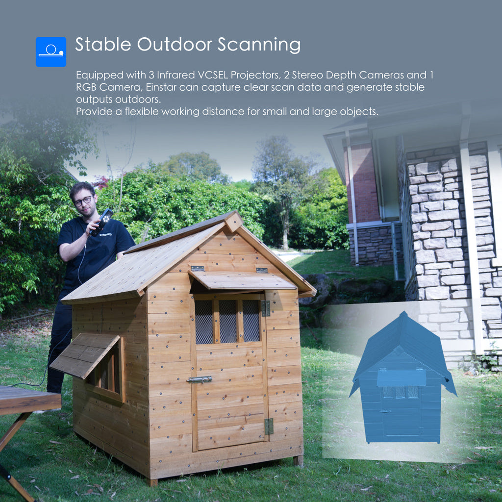 EINSTAR-Prosumer Portable 3D Scanner