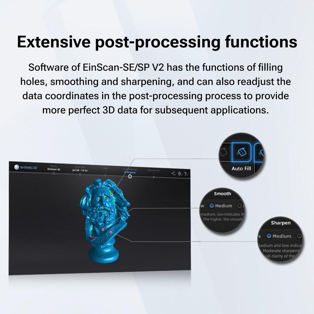 EinScan-SE V2 Desktop 3D Scanner