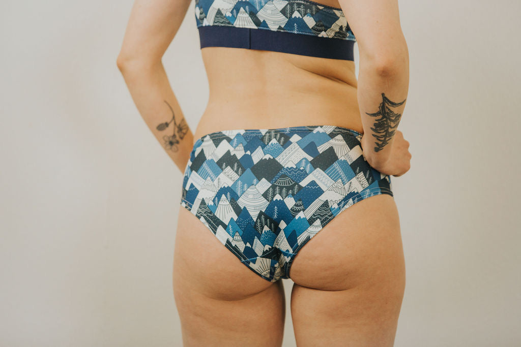 Mountain Print Underwear