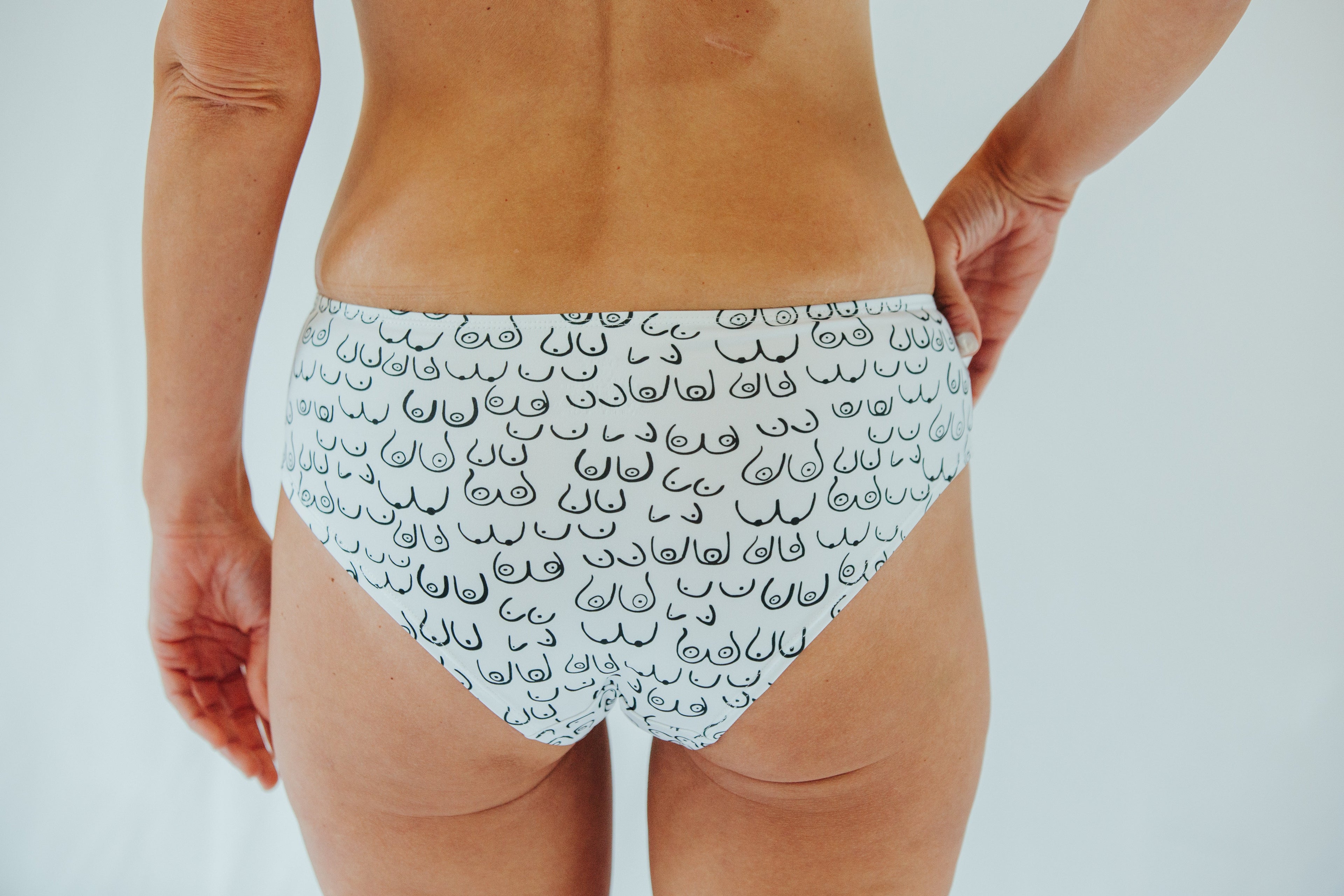 Boobie Print Underwear