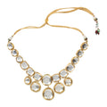 Royal Kundan Necklace with Matching Earrings