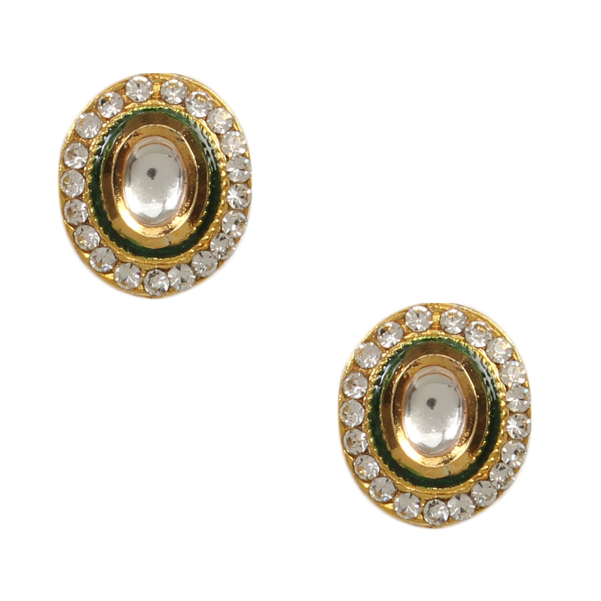 Handcrafted Kundan Necklace Stone with Earring