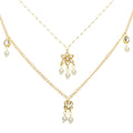 Embellished Multi Layered Kundan Necklace